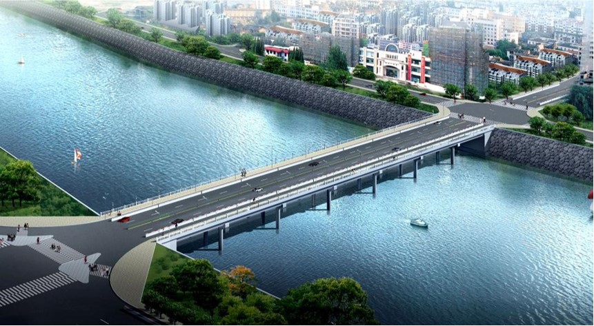林后大橋及其延長線、工業(yè)區(qū)主干道道路工程